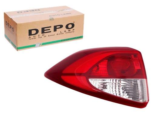 121-1916L-UEN - Фонарь задний левый hyundai tucson tl off-road 06.15-07.18 depo