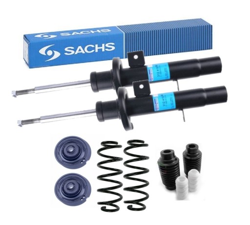 312 419 - Передние амортизаторы sachs полный комплект citroen c3 1