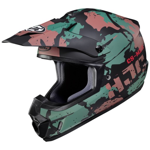 Шолом HJC CS-MX II FERIAN BLACK/GREEN/BROWN S
