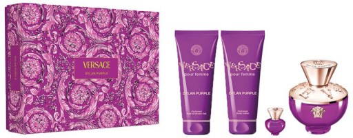 versace versace pour femme dylan purple woda perfumowana 100 ml   zestaw