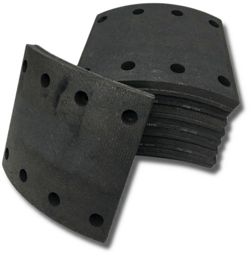 1059 - Тормозные накладки 184X180X16 прицепов P4 AUTOSAN