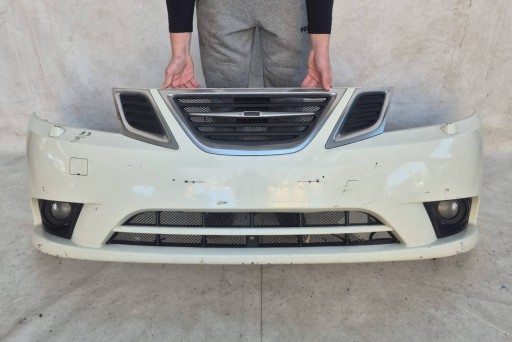 SAAB 93 9-3 II LIFT 07- bumper front front SPR 12769741