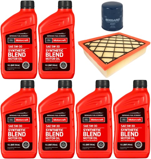 MOTORCRAFT 5W30 6L + ФІЛЬТРИ FORD EDGE 2.0 15-20
