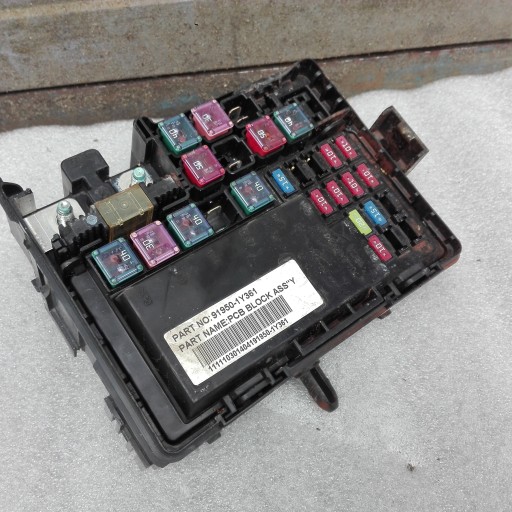 91950-1Y361, 91950-1Y361 - Блок предохранителей kia picanto ii ес