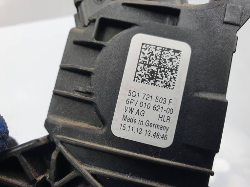 PEDAL potentiometer Gas 5Q1721503F SKODA OCTAVIA III