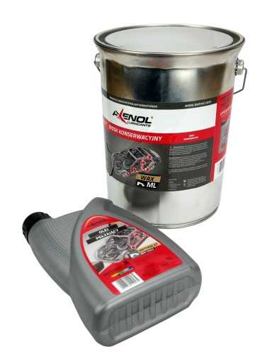 НАБОР ДЛЯ ОБСЛУЖИВАНИЯ AXENOL ВОСК 5Л + МАСЛО 1Л