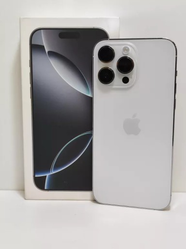 iPhone 14 Pro Max シルバー 128 GB SIMフリー Smartfon Apple iPhone 14 Pro Max 6 GB / 128 GB 5G srebrny