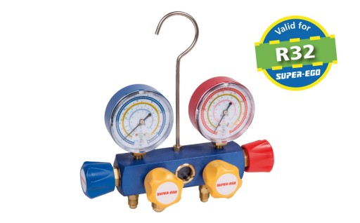 Блок клапан супер Его KIT MANFL AC 3 шланги R32