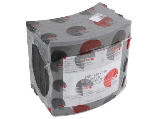 26O00010SA - ТОРМОЗНАЯ НАКЛАДКА 420 * 180 BPW SAF / 8