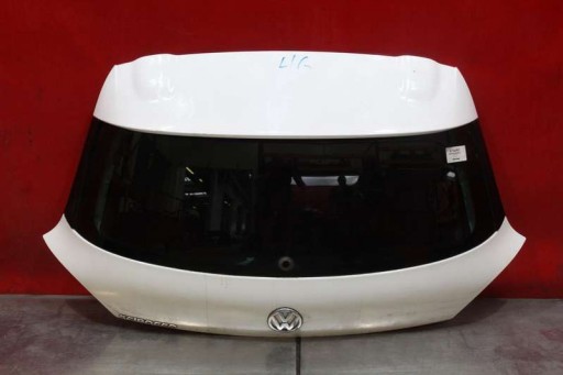 trunk door boot rear part rear BIALA VW SCIROCCO 3 III 08-17