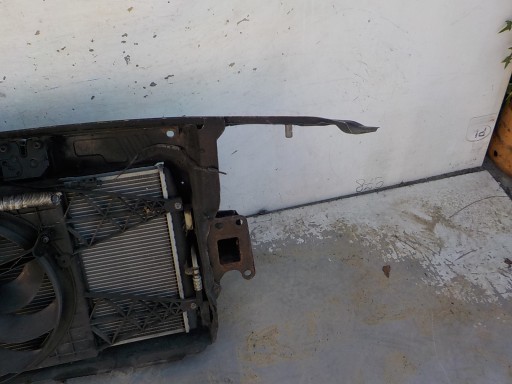 152 SKODA FABIA II 1.2 1.4 B support panel for radiators sider radiator