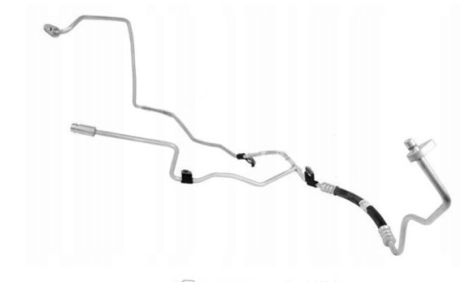 924408507R - ШЛАНГ РАДИАТОРА КОНДИЦИОНЕРА MEGANE SCENIC III