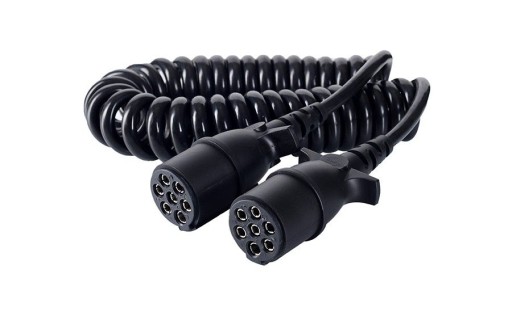 706 - Спіральний провід 24В, обкладка, N (без штиря) 4,0 м