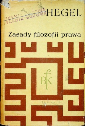 Zasady filozofii prawa