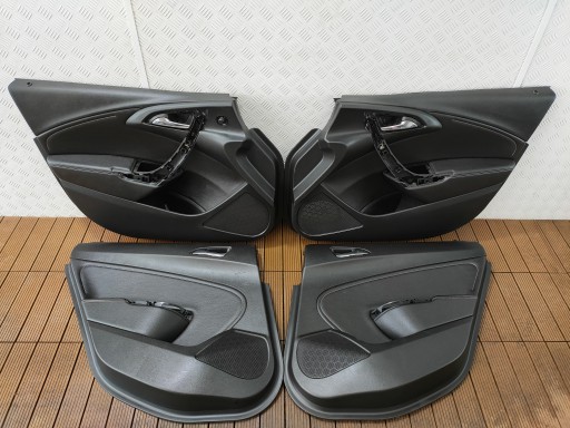 OPEL ASTRA J IV 09-15 KOMBI side upholstery door side KOMPLET leather