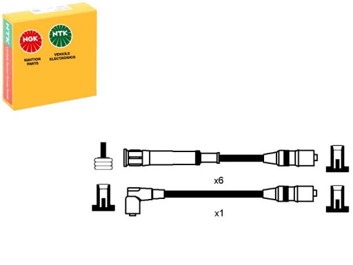 0561 - Комплект кабелів запалювання bmw 3 e30 5 e28 5 e34 2.0 2.5 2.7