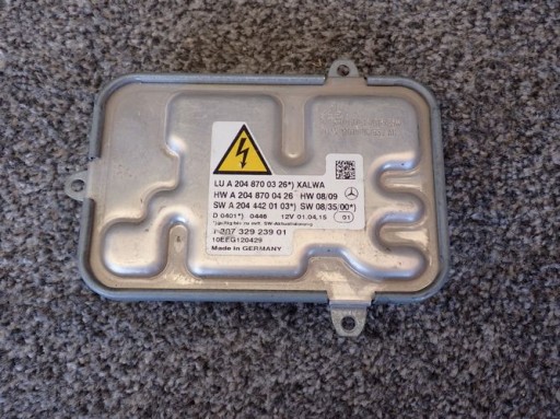MERCEDES W204 204 C-KLASA A2048700326 control unit module