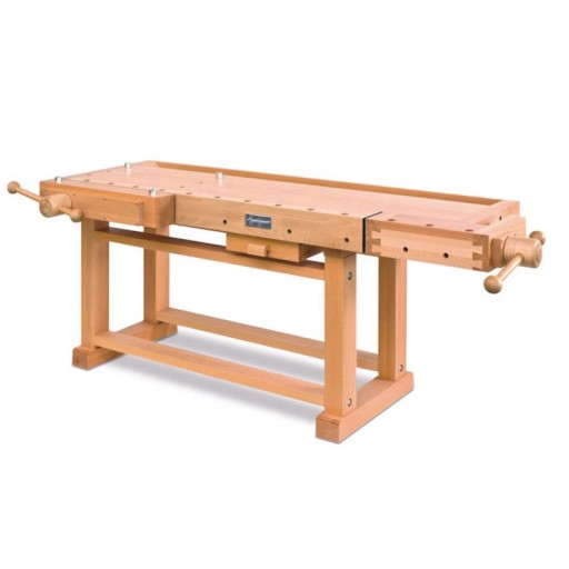 СТОЛЯРНЫЙ СТОЛ 2 ЗАЖИМА HB 2080 HOLZSTAR 5102180