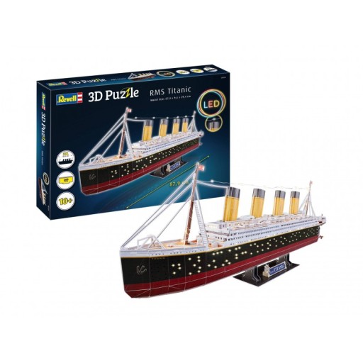 3D puzzle Revell RMS Titanic LED 00154