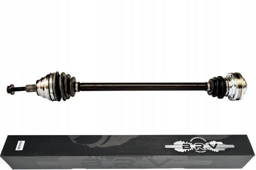 BRV001 - ПІВВІСЬ ПРАВИЙ VW GOLF VII 7 5G1 1.6 TDI АВТОМАТ НОВИЙ