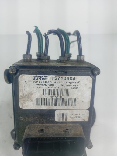 PEUGEOT 407 04-11 Pompa ABS OE 15710604