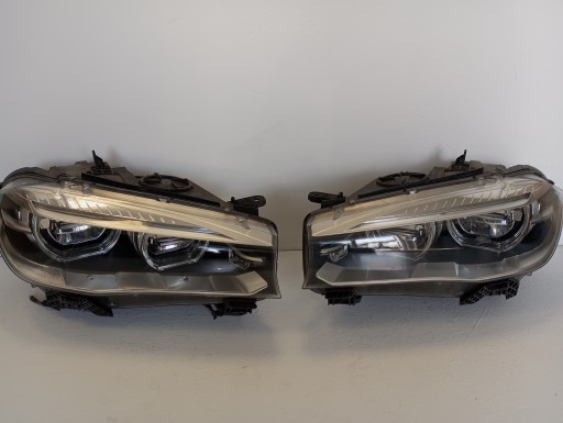 Повна світлодіодна передня фара bmw x5 x6 f15 f16 права ліва адаптивна