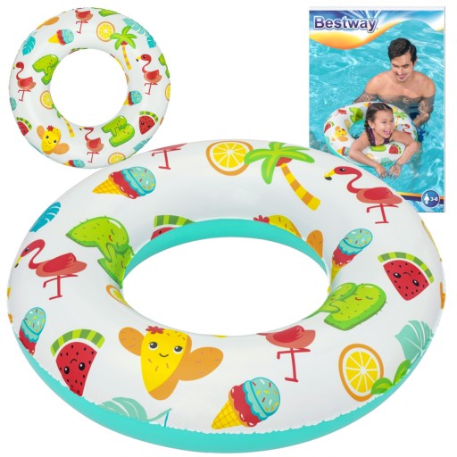 Кільце надувне дитяче для плавання 61 см