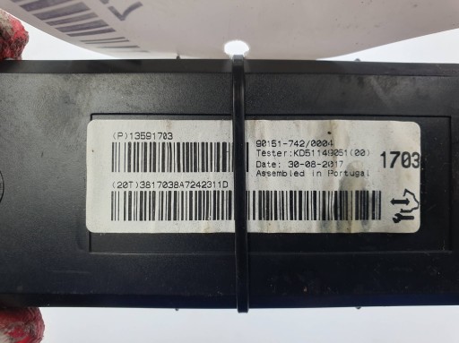 modul 13591703 OPEL ASTRA J IV