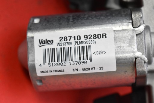 motor ablaktörlők far 287109280R DACIA SANDERO 3 III 5D HB 20-21