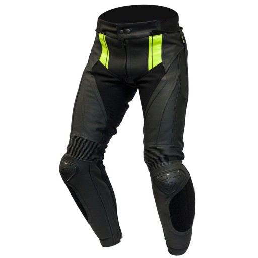 ШКІРЯНІ ШКІРЯНІ ШТАНІ OZONE VOLT BLACK/FLO YELLOW 58
