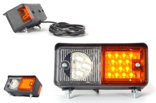 489 - ПЕРЕДНЯ СВІТЛОДІОДНА ЛАМПА WAS W06DL