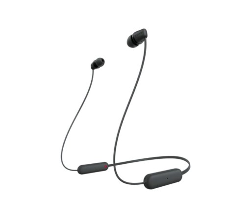 Sony WI-C100 Zestaw słuchawkowy Bezprzewodowy Douszny Połączenia/muzyka Blu
