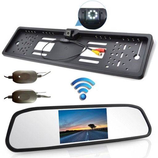 Монитор заднего вида беспроводная камера заднего вида LED