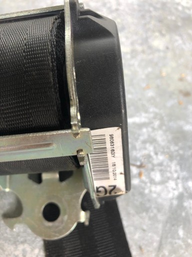 Gurten Sicherheits heck hinten links PEUGEOT 208 und 98063162XY