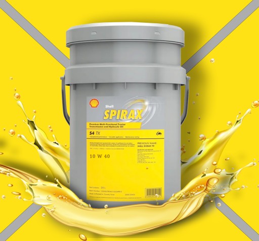 Трансмісійне масло shell spirax s4 tx 10w40 20л