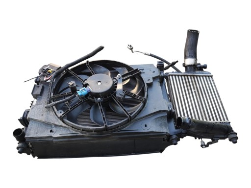 KOMPLET chladiče chladiče ventilátor DACIA SANDERO II 0.9 TCE 2012-2016