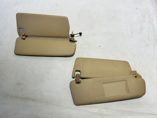 visors covers PRZECIWSLONECZNE PODWOJNE VW VOLKSWAGEN TOUAREG 7L