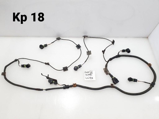 5Q0919275B - Vw golf vii 2016 универсал, жгут проводов датчика парковки сзади 6x pdc lc9x