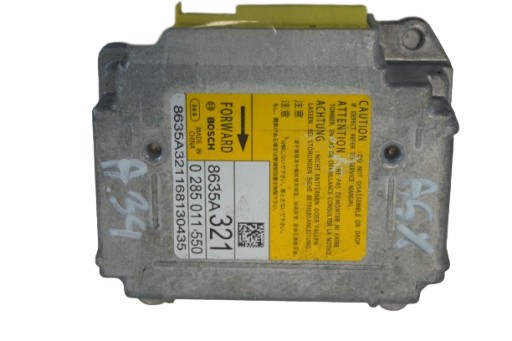 0285011550 - ДАТЧИК ПОДУШКИ БЕЗОПАСНОСТИ MITSUBISHI ASX LIFT 8635A321