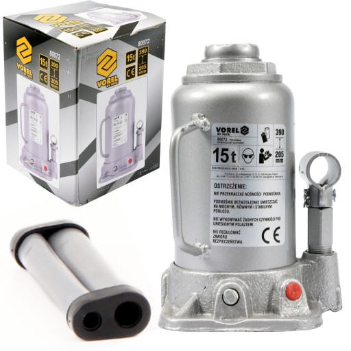 ГИДРАВЛИЧЕСКИЙ ДОМКРАТ VOREL 15T