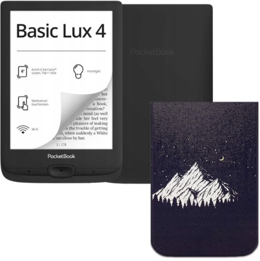 CZYTNIK E-BOOK POCKETBOOK 618 Basic Lux 4 8 GB 6 