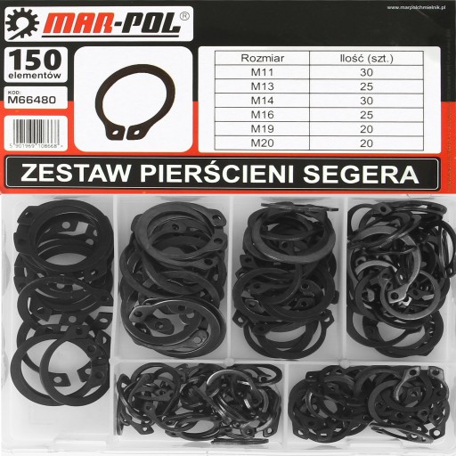 НАБІР ЗОВНІШНІХ КІЛЕЦЬ 150 ЕЛЕМЕНТІВ