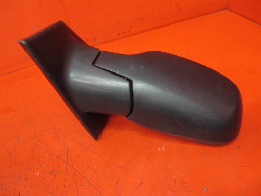 RENAULT CLIO 3 III 05-09 mirror manually left black, EUROPA