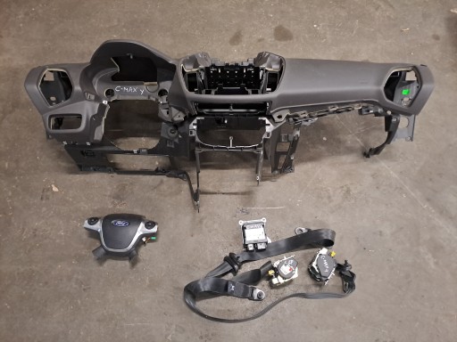 dashboard console airbags sensor tension belts original kpl Ford C-MAX