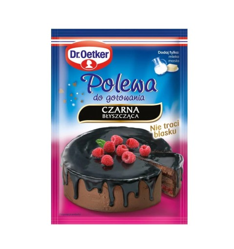 Dr.Oetker Polewa do gotowania czarna błyszcząca 77