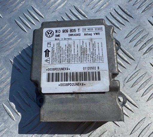 modulo Centralina airbag airbag SKODA OCTAVIA II LIFT 1K0909605T