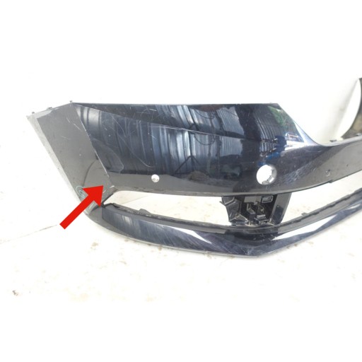 bumper front front SKODA FABIA III 6V LIFT 18-21 4XPDC 6V0807221F