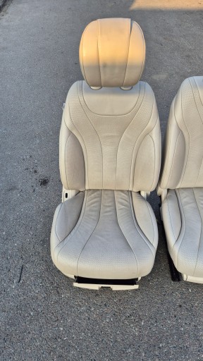 seats KOMPLET BEZOWE MERCEDES S W222