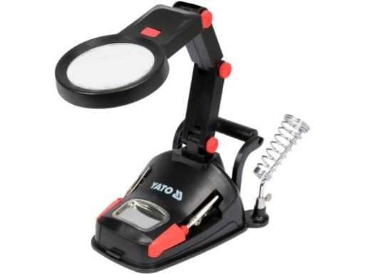 РУЧКА ПАЯЛЦА ТРЕТЬЯ РУКА С УВЕЛИЧИВАЮЩЕЙ СВЕТОДИОДНОЙ ЛАМПОЙ