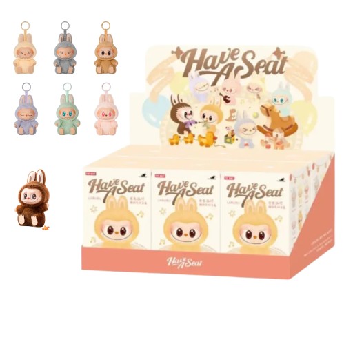 ORYGINALNE LABUBU HAVE A SEAT CAŁY ZESTAW 6X BLIND BOX ORYGINAŁ